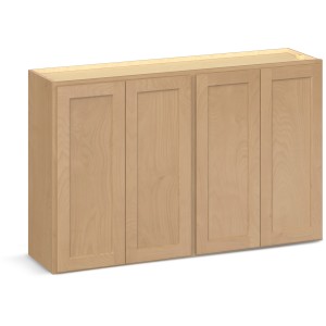 RELIABILT Parkstone II Wall Cabinet, Wheat Stained, 48" W, 4 Doors, Fully Assembled - 641502 | Lowe's Pro Supply
